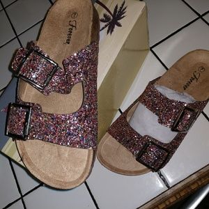 Multi sparkle sandal